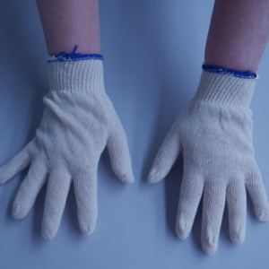 Monotect met blauwe rand